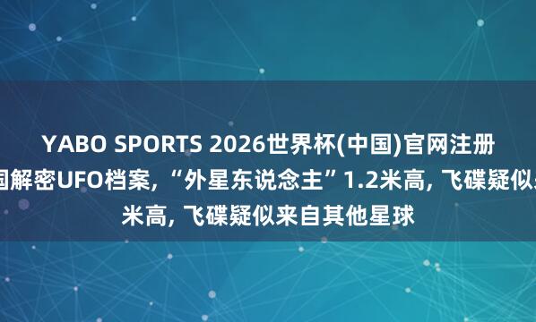 YABO SPORTS 2026世界杯(中国)官网注册登录 好意思国解密UFO档案， “外星东说念主”1.2米高， 飞碟疑似来自其他星球