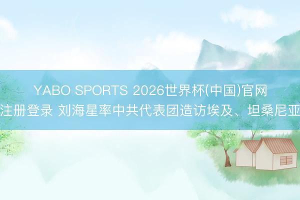 YABO SPORTS 2026世界杯(中国)官网注册登录 刘海星率中共代表团造访埃及、坦桑尼亚